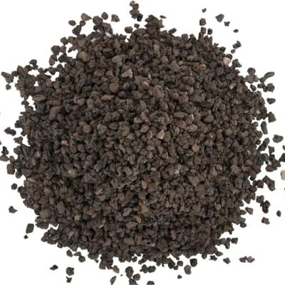 vidaXL Basaltgrind 25 kg 5-8 mm zwart, zwart basaltgrind, grind in aquarium, aquarium ondergrond, zwart basalt, aquariumstenen