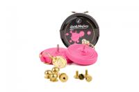 Quickshoelaces Prestige collectie 120 cm lang neon roze - thumbnail