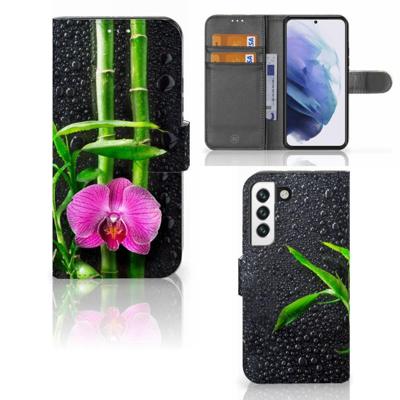 Samsung Galaxy S22 Hoesje Orchidee Samsung Galaxy S22 Hoesje Orchidee
