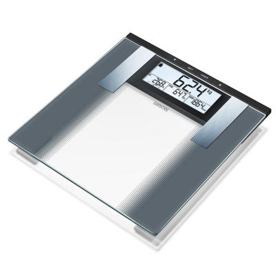 Sanitas SBG 21 Analyse-personenweegschaal Digitaal Weegbereik (max.): 180 kg Grijs, Glas