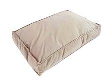 Madison Velours Lounge Cushion Taupe S