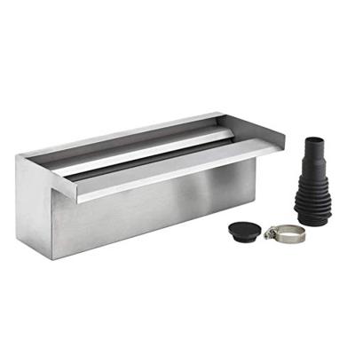 Oase Waterfall 30 - Roestvrij Staal Waterval, 30cm, Eenvoudige Installatie voor Tuinvijvers