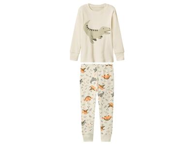 lupilu Geribde kinder pyjama (Beige, 122/128)
