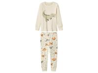 lupilu Geribde kinder pyjama (Beige, 122/128) - thumbnail