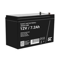 Green Cell Green Cell AGM05 batteria UPS Acido piombo [VRLA] 12 V 7,2 Ah (Green Cell AGM VR Loodaccu 12 V 7.2 Ah Loodgel (b x h x d) 151 x 95 x 65 mm - thumbnail