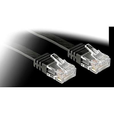 LINDY 47522 RJ45 Netwerkkabel, patchkabel CAT 6 U/UTP 2.00 m Zwart 1 stuk(s) LINDY 47522 RJ45 Netwerkkabel, patchkabel CAT 6 U/UTP 2.00 m Zwart 1 stuk(s)