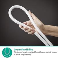 Hansgrohe Isiflex Doucheslang 125 cm Mat Wit - thumbnail