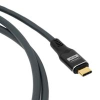 Oehlbach D1C9374 USB-kabel USB 3.2 Gen1 USB-C stekker, USB-A stekker 3 m Antraciet Vergulde steekcontacten - thumbnail