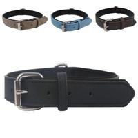 Nobleza Hondenhalsband gevoerd - Vegan leer - 40 cm - thumbnail