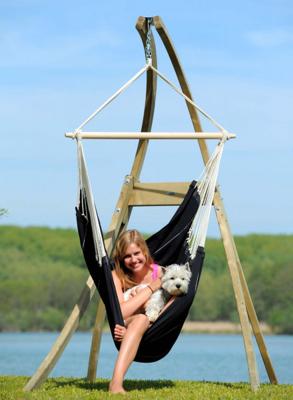 Amazonas Brasil Black hangstoel Amazonas Brasil Black hangstoel