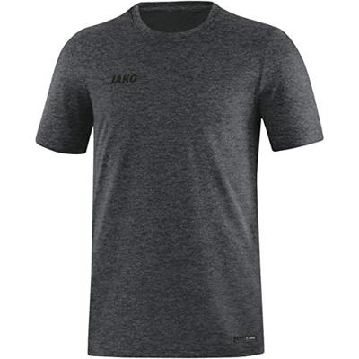 JAKO 6129 T-Shirt Premium Basics - Antraciet Gemeleerd - 3XL