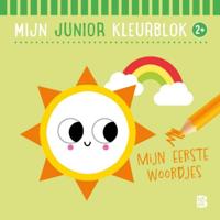 Mijn junior kleurblok mijn eerste woordjes (Paperback) - thumbnail