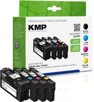 KMP Inktcartridge vervangt Epson 35XL, T3596, T3591, T3592, T3593, T3594 Compatibel Combipack Zwart, Cyaan, Magenta, Geel E226XV 1638,4005 - thumbnail