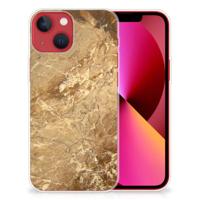 Apple iPhone 13 | TPU | Siliconen hoesje | Marmer Creme - thumbnail