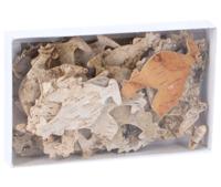 Overige Merken Kip figuurtjes van natuurlijk schors 8 cm 24 stuks - thumbnail