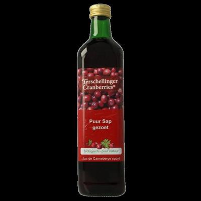 Terschellinger Cranberries Cranberrysap Eko Gezoet