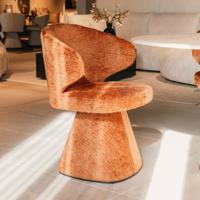 Richmond Eetkamerstoel 'Gatsbi' Chenille, kleur Koper - thumbnail