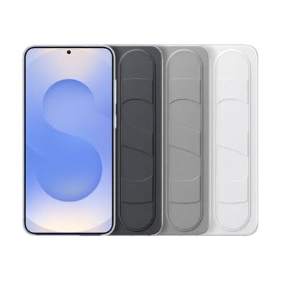 Samsung Galaxy S25 Plus Standing Grip Case Telefoonhoesje Grijs - thumbnail