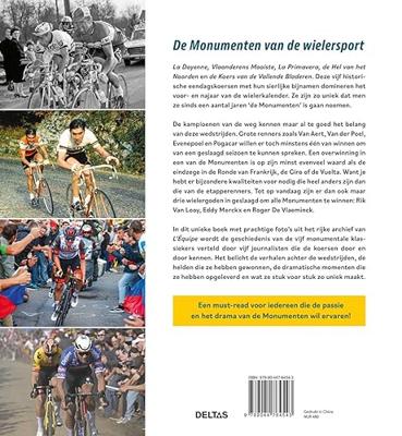 Deltas de monumenten van de wielersport