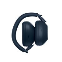 SONY WH-1000XM6 Vlaggenschip Noise Cancelling Over-Ear Draadloze Bluetooth Hoofdtelefoon, Handtekening Hi-Res Geluid, Comfort, Opvouwbaar Ontwerp, Duurzame Etui, 30 HR Batterij, iOS & Android - Blauw - thumbnail