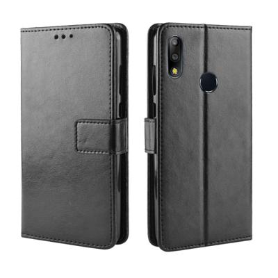 Crazy Horse textuur horizontale Flip lederen case voor ASUS Zenfone Max plus (m2) ZB634KL/Zenfone Max shot ZB634KL met houder & card slots & portemon
