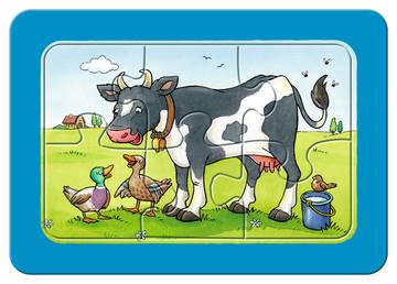Ravensburger puzzel my first puzzel goede vrienden 3x6 stukjes Ravensburger puzzel my first puzzel goede vrienden 3x6 stukjes