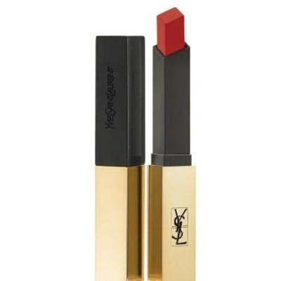 Yves Saint Laurent Rouge Pur Couture The Slim Leather - Matte Lipstick 28 Tru Chili 3ml Yves Saint Laurent Rouge Pur Couture The Slim Leather - Matte Lipstick 28 Tru Chili 3ml