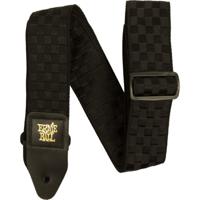 Ernie Ball Classic Jacquard Strap 5341 Black Checkers gitaarband - thumbnail