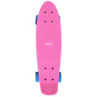 Skateboard old school retro pink - thumbnail