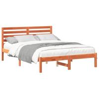 Bedframe Wasbruin 120 x 200 cm Massief grenenhout - thumbnail