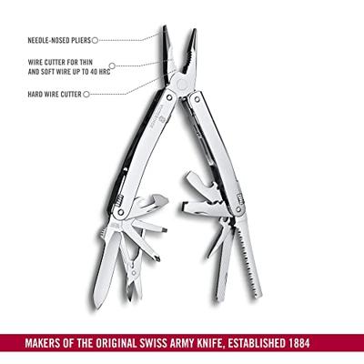 Victorinox Swiss Tool Spirit MX 3.0224.MN Multitool Aantal functies 24 Zilver