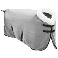 VidaXL Paardendeken volledig donkergroen 145 cm polar fleece - thumbnail
