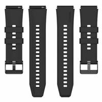 Garmin Forerunner 570 (42mm) / 55 / 245 / 645 - Siliconen gesp bandje - Zwart - thumbnail