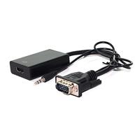 VALUE kabeladapter, VGA + audio naar HDMI, 0,15 m - thumbnail
