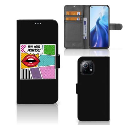 Xiaomi Mi 11 | Wallet Case | met Pasjes | Popart Princess Xiaomi Mi 11 | Wallet Case | met Pasjes | Popart Princess