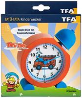 TFA Dostmann Sonstiges Haushaltsgerät Kinderwekker Kwarts 133 mm x 133 mm x 52 mm Rood, Blauw - thumbnail