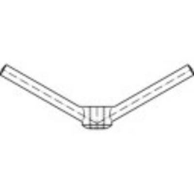 TOOLCRAFT TO-5454786 Knevelmoer M20 DIN 80701 Messing 1 stuk(s)