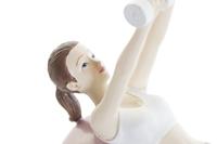 Decoratieve figuren DKD Home Decor Roze Yoga Scandi 18,5 x 8 x 17,5 cm - thumbnail