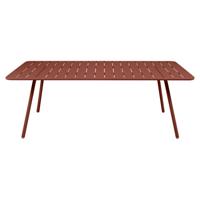 Fermob Luxembourg tuintafel L207 x B100 cm Red ochre - thumbnail