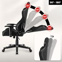 Huzaro HZ-Ranger 6.0 Zwarte gamestoel voor kinderen - thumbnail