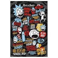 Poster Rick and Morty - Quotes 61x91,5cm - thumbnail