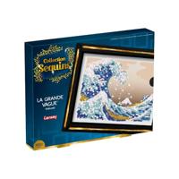 Creatieve vrijetijdsset - LANSAY - Paillettencollectie - The Great Wave - Hokusai - 14 jaar - thumbnail