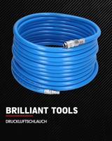 Brilliant Tools BT160015 Pneumatische luchtslang 10 m 15 bar - thumbnail