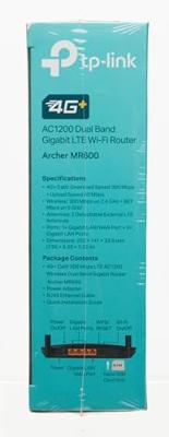 TP-Link Archer MR600 4G+ Cat6 AC1200 Draadloze Dual-band Gigabit Router Router Zwart - thumbnail