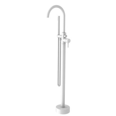 Best Design Best-Design "White" Vrijstaande Badkraan Hoogte 119 cm Mat Wit