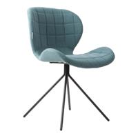 Zuiver Eetkamerstoel 'OMG' kleur Blauw - thumbnail