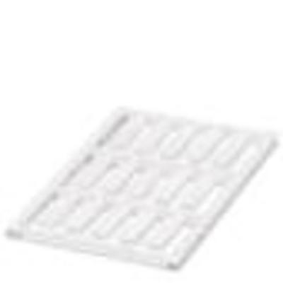 Phoenix Contact 1014118 UCT-EMP (29X8) Apparaatmarkering Montagemethode: Vergrendelen Markeringsvlak: 8 x 29 mm Wit Aantal markeringen: 15 10 stuk(s)