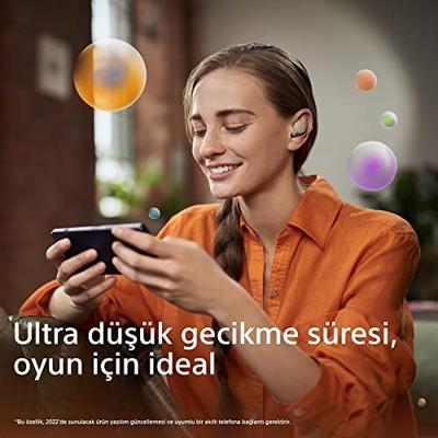 Sony LinkBuds S Volledig draadloze Noise Cancelling oordopjes - Ultralicht voor optimaal comfort met kristalheldere gesprekskwaliteit - Tot 20 uur batterijduur met oplaadcase - Ecru