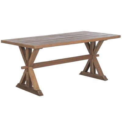 Eettafel Home ESPRIT Natuurlijk Gerecycleerd Hout 180 x 90 x 78 cm