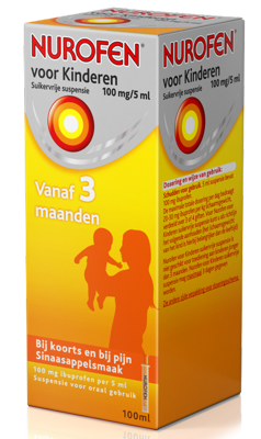 Nurofen Kinderen Suspensie Suikervrij Vanaf 3 Maanden Nurofen Kinderen Suspensie Suikervrij Vanaf 3 Maanden